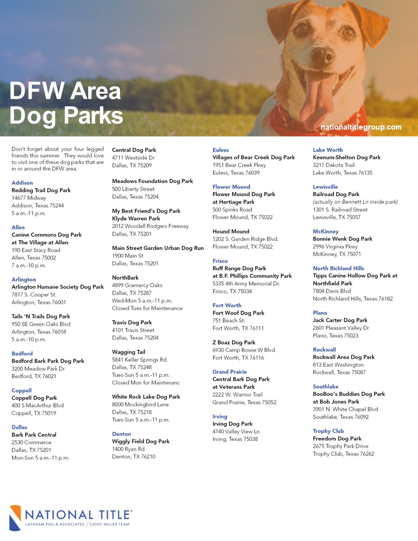 DFW Dog Parks